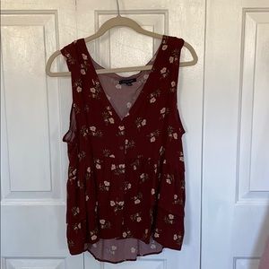 women’s flowy he tank top